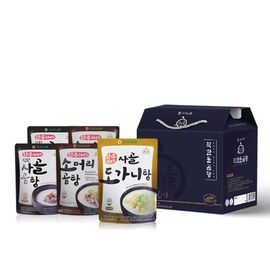 [Gosam Nong Cooperative] Good Guys Gosam Nong Cooperative Hanwoo bone soup Gift Set No. 5 (Crucible Tang 1 Pack + Cow Head bone Soup 2 Pack + Hanwoo bone Soup 2 Pack)_Hanwoo 100%, Today Gom Tang _Made in Korea